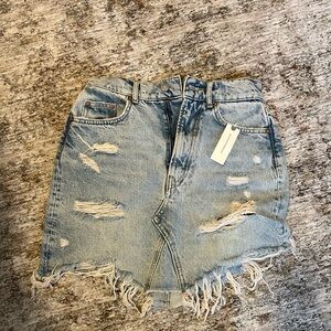 Pilcro denim skirt NWT